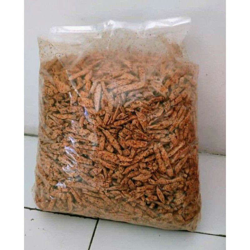 

Basreng Kriuk Medok 1 Kg/Pedas Daun Jeruk/Pedas Asin/Original by BASRENG MEDOK