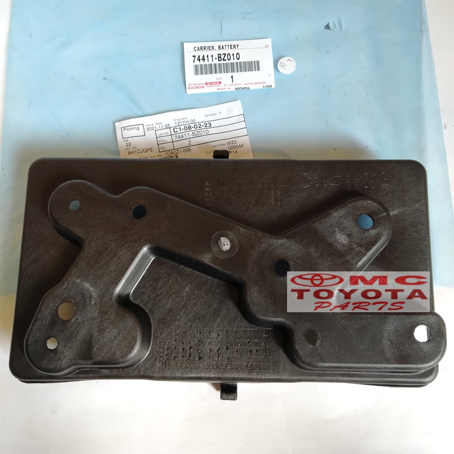 Tatakan Aki / Carrier Battery Avanza Xenia Rush Terios 74411-BZ010