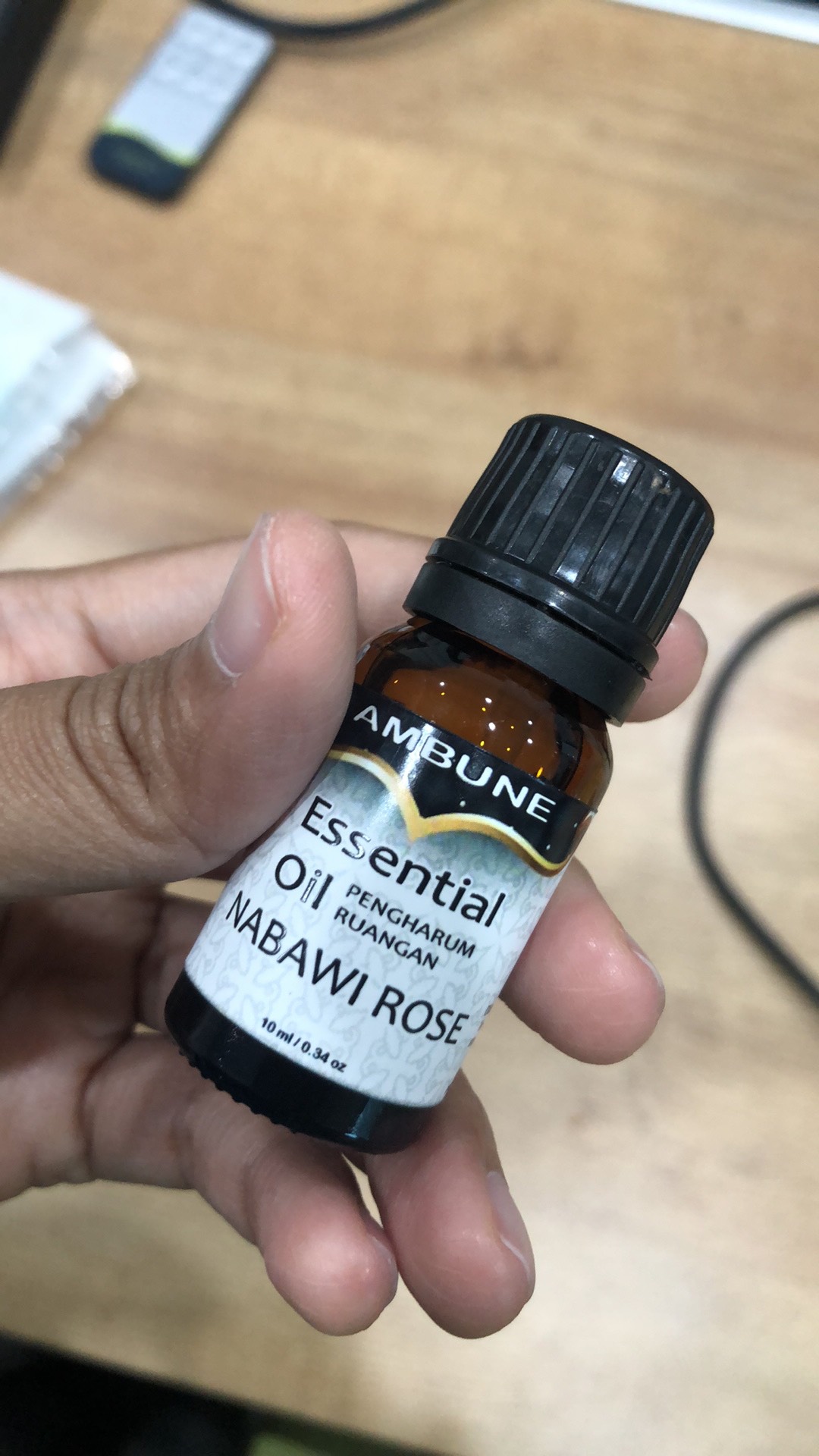 Nabawi Rose Essential Oil 10 Ml - 2 Pcs Ambune