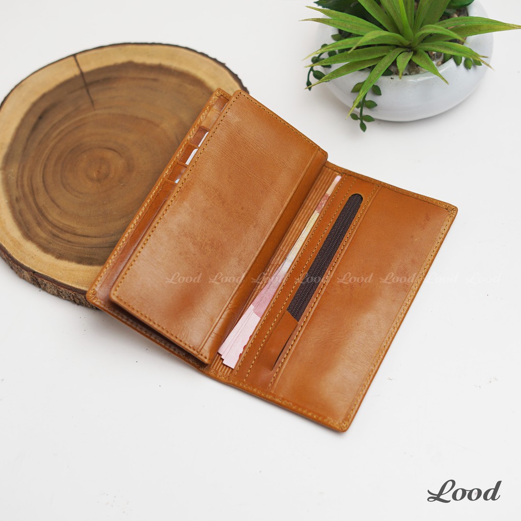 DOMPET KULIT PANJANG PRIA WANITA ASLI ORIGINAL 100% UNISEX SOWA WALLET - GRATIS UKIR NAMA