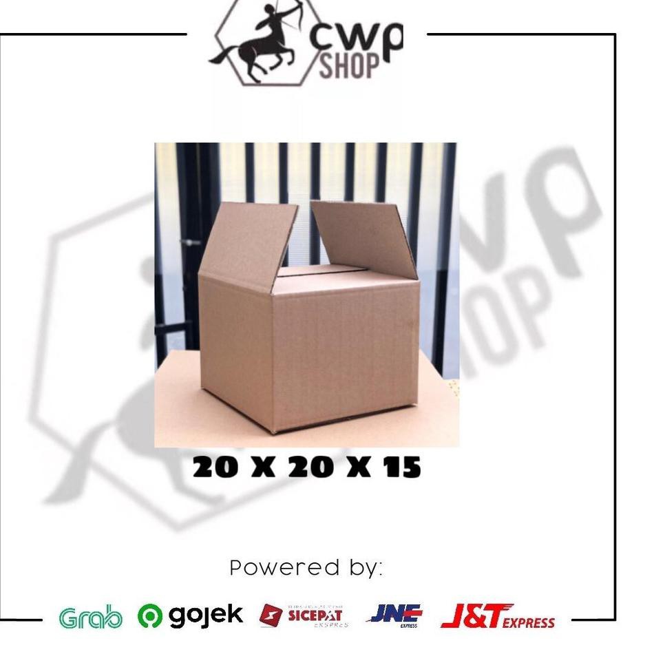 

1.1 Year Sale TERLARIS!! Kardus Box Karton Polos Uk20x20x15
