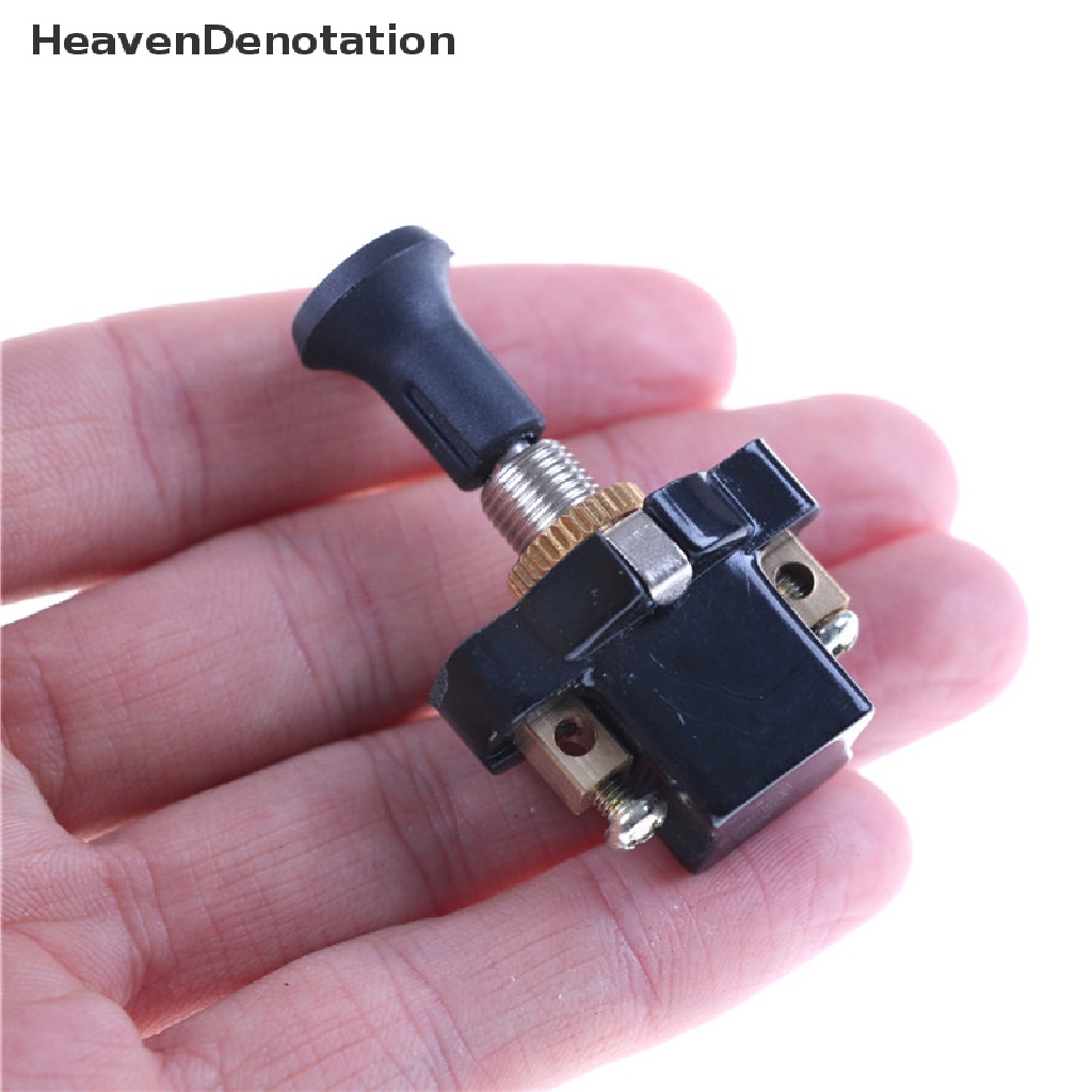 (Heavendenotation) Terminal Saklar Push Pull 12v Performa Tinggi