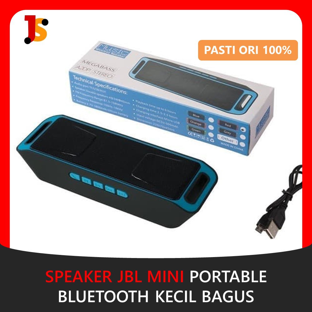 SPEAKER BLUETOOTH MINI PORTABLE BASS SPIKER BLUTOOTH SEPIKER BLUTUT SPEKER AKTIF SOUND MINI JS59