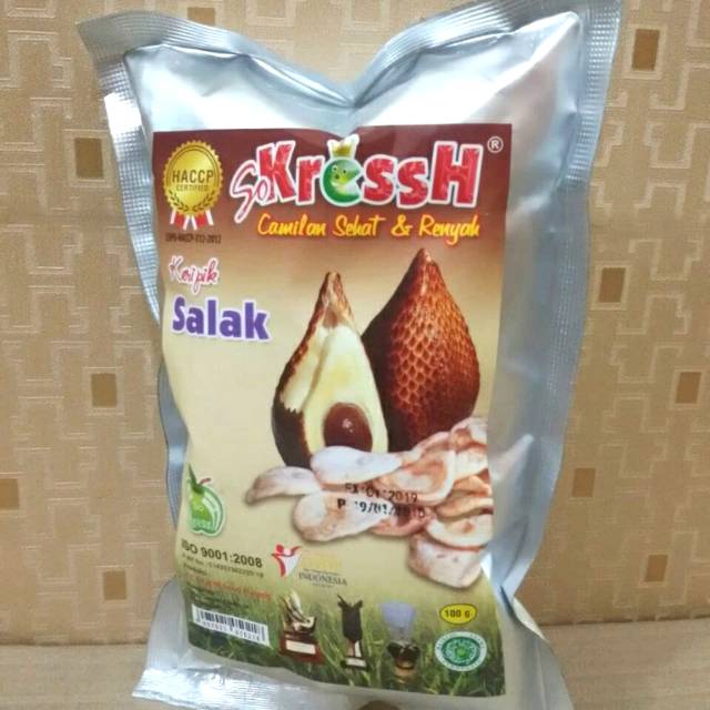 KERIPIK BUAH SALAK/CEMILAN MALANG/OLEH-OLEH KHAS MALANG