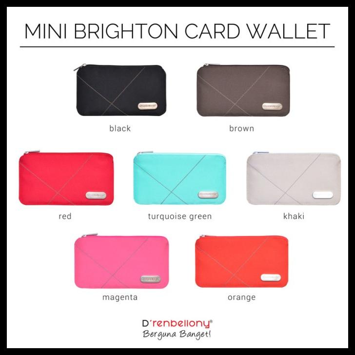

BEST SELLER !!! D'RENBELLONY - CARD HOLDER MINI BRIGHTON TERLARIS