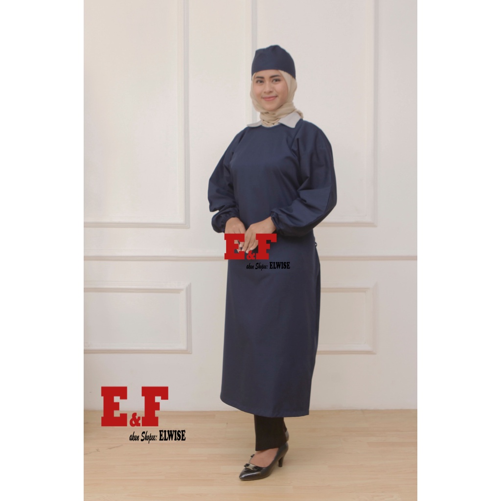 BAJU OPERASI | BAJU OK | SURGICAL GOWN | GOWN APD KAIN AMERICAN DRILL