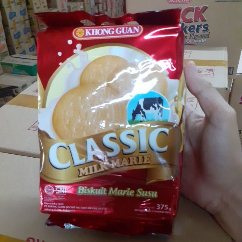 

biskuit marie susu classic khongguan regal 375gr