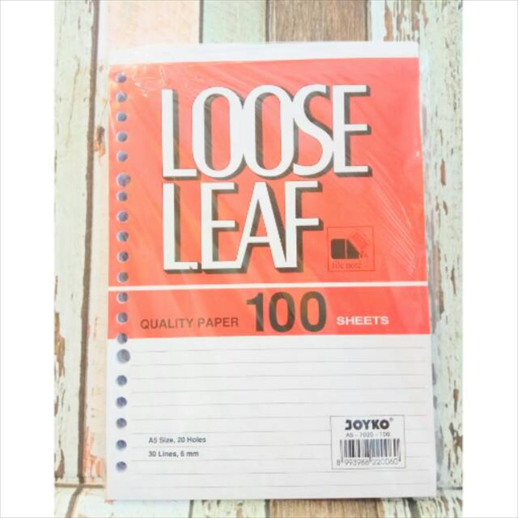 

Isi File Binder A5 100 Joyko