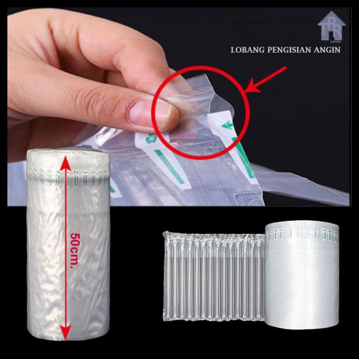 

Inflatable Column Cushion / Bubble Kolom Roll, Dijual Permeter X 50Cm.