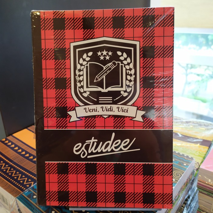 

Bergaransi Estudee Buku Tulis Tartan Red Ukuran B5 Isi 48 Lembar Bergaransi