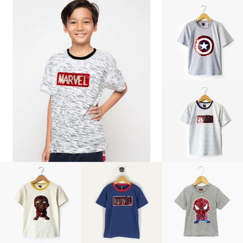 Kaos Sequin Marvel Nevada