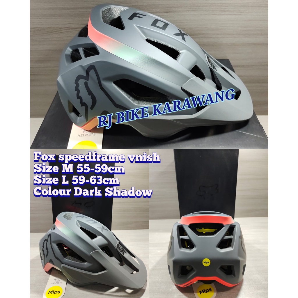 HELM SEPEDA FOX SPEEDFRAME VNISH CE