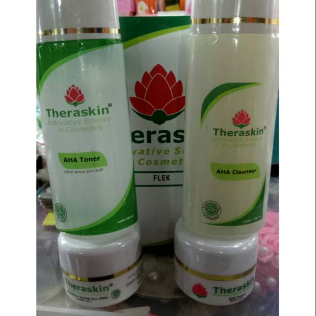 Theraskin flek, jerawat, glowing