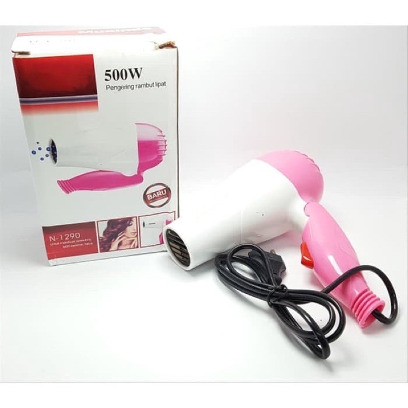 HAIR DRYER HAIRDRYER LIPAT / Pengering Rambut Lipat 1490