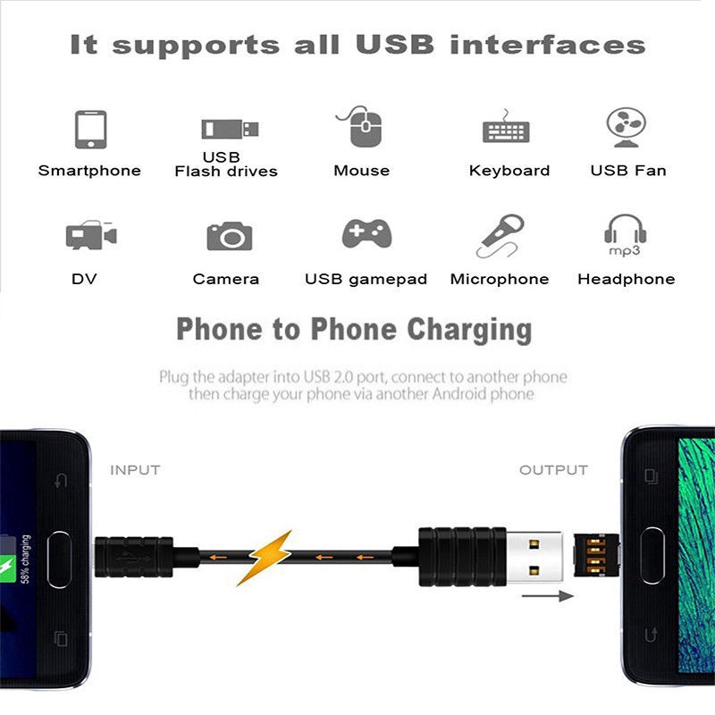 Type C OTG Cable Adapter