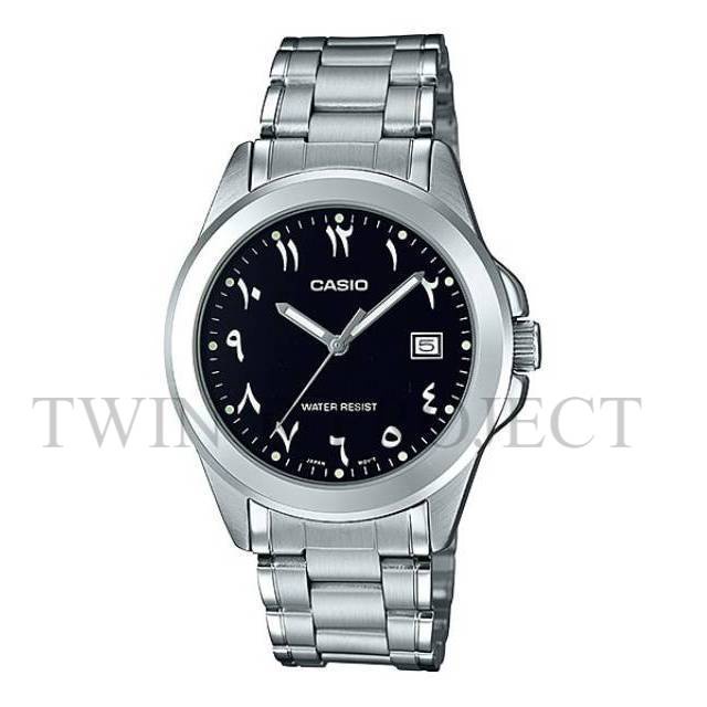 Jam Tangan Pria Casio Original Arabic Type MTP-1215A-1B3