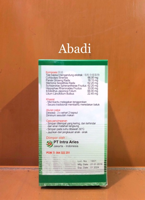 Cordialung - Obat Paru-Paru Basah / Sesak Nafas-1