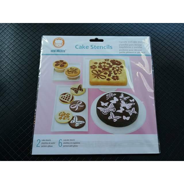 HARGA PROMO  Alat Penghias Kue Tart Cake Cupcake Stencils butterfly kupu kupu