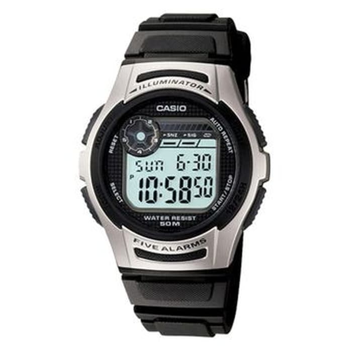 Jam Tangan Digital Pria Casio Original W-213-1a Jam Casio Digital Pria