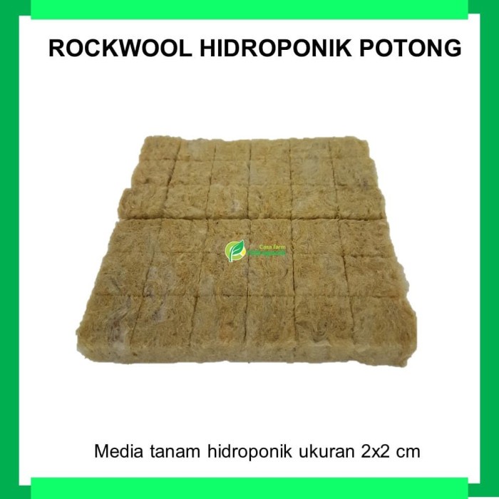 Tanam-Media- Rockwool Potong Hidroponik ( Media Tanam Hidroponik) -Media-Tanam.