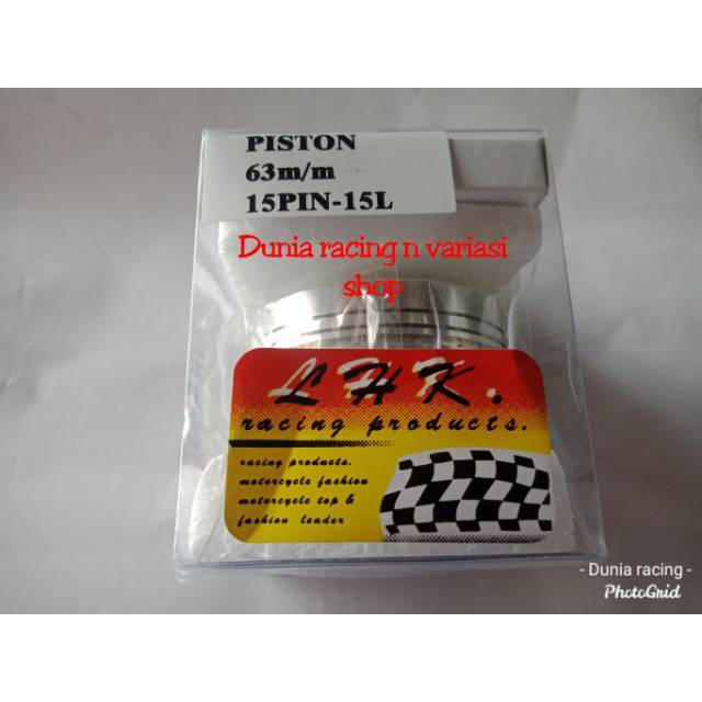 Piston LHK 63 Pin 15 asli dan original LHK