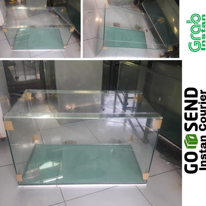 Aquarium Kaca 70x40x40
