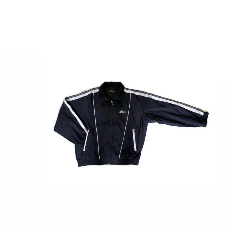 asics tracktop navy