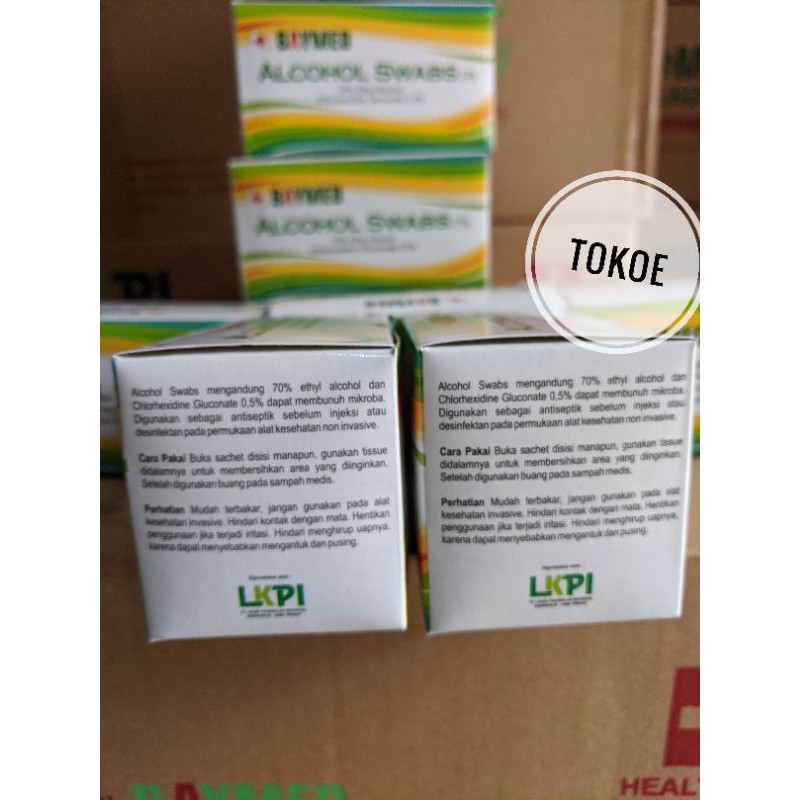 Alkohol swab baymed alcohol swab