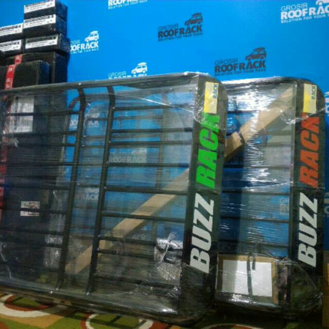 Buzz rack Roofrack rak mobil crossbar pnp all new Pajero vrz Fortuner terios rush panther touring Av