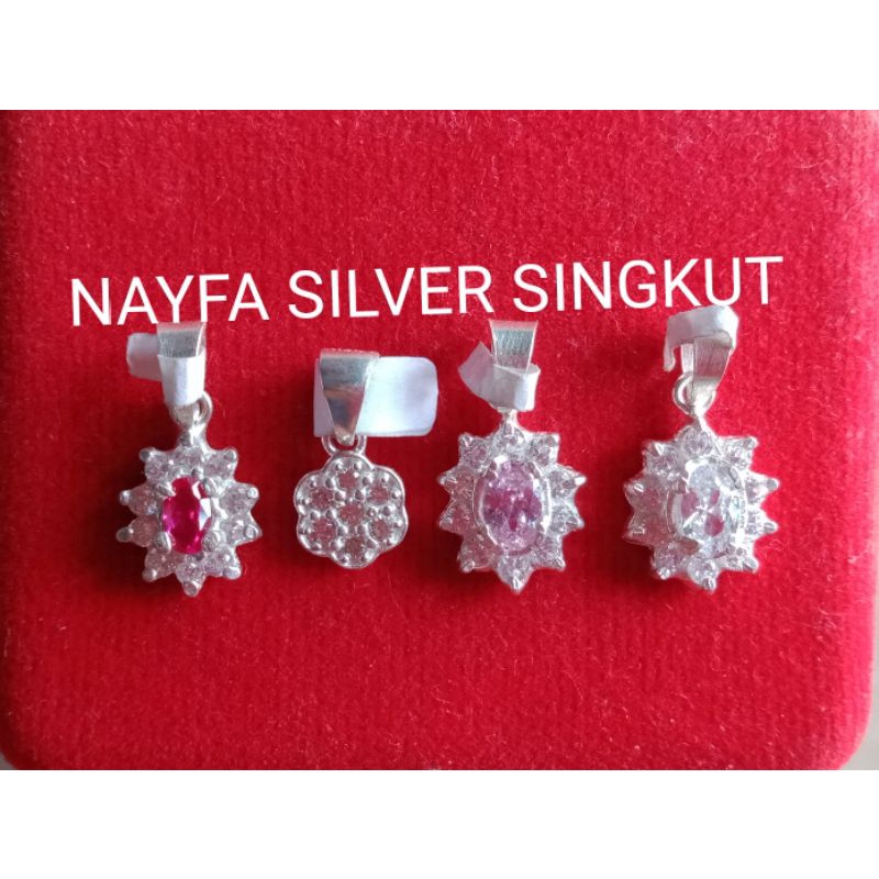 Liontin Perak Singkut asli silver Perak Murni