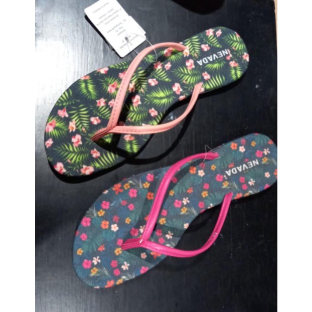 NEVADA 38 39 Original sandal jepit branded wanita remaja perempuan cewek teplek flat casual pantai