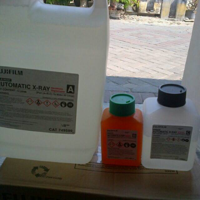 Developer liquid fuji / cairan rongsen radiologi