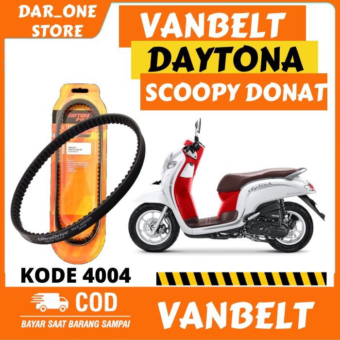 Vanbelt Daytona Racing Ultra Drive Honda Scoopy Donat 2016-2019 Original 4004