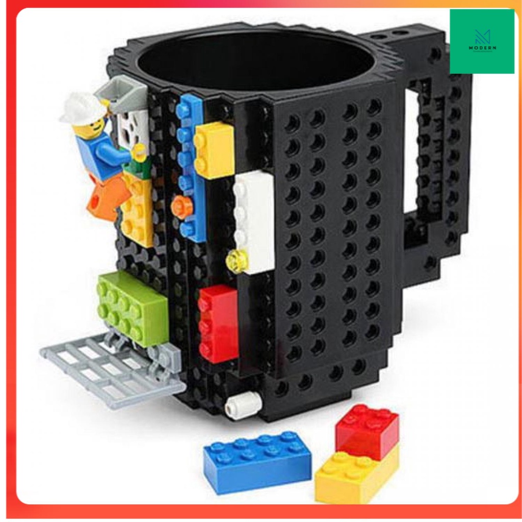 TD-DA VKTECH Gelas Mug Lego Build-on Brick - 936SN