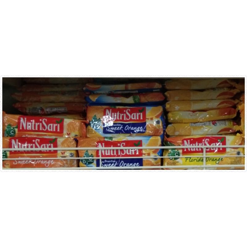 

Nutrisari Jeruk Nipis 1 Renceng isi 10 Sachet