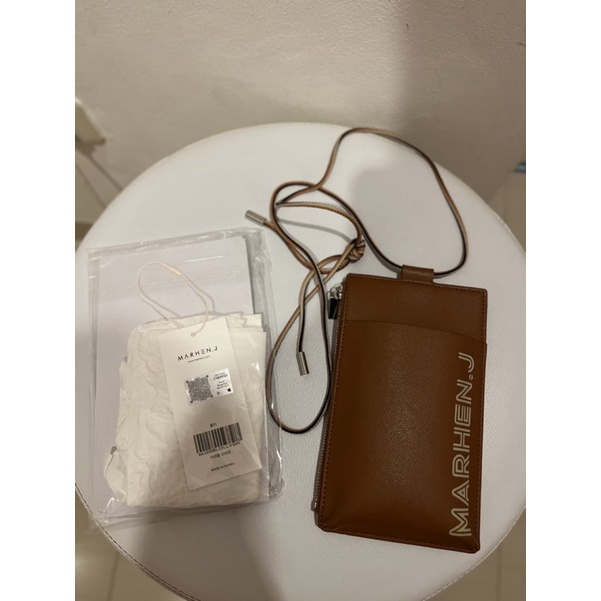 ORIGINAL Marhen J Lolly Phone sling bag - Caramel Brown (HARGA NETT)