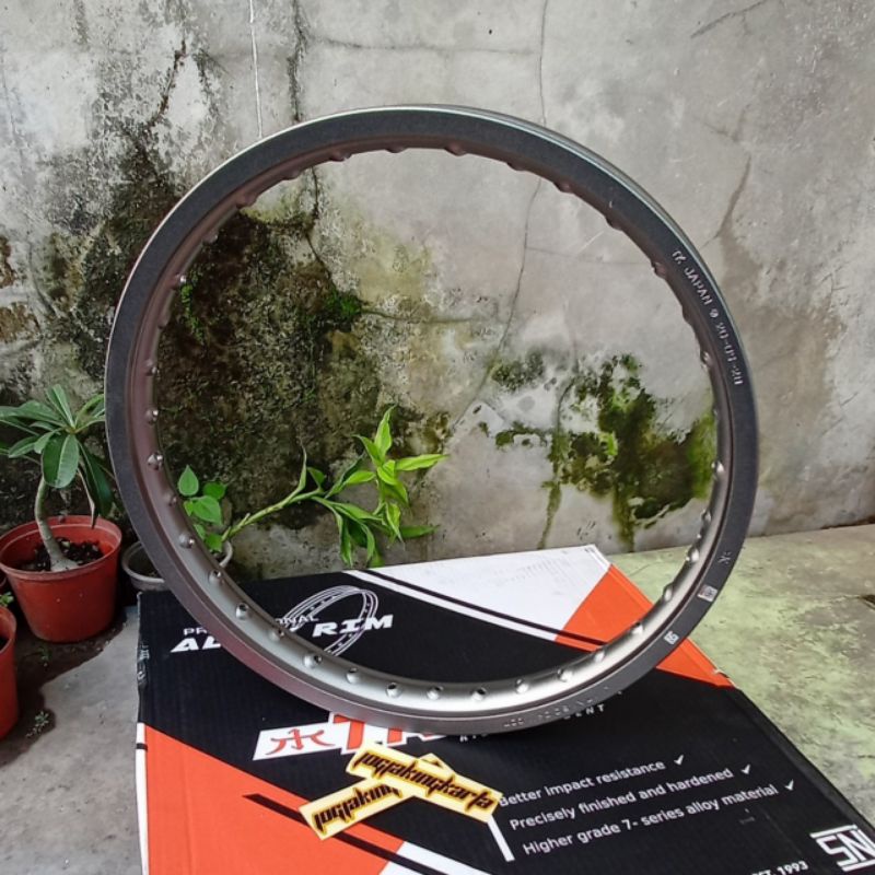 VELG TK RACING EXCEL RING 17 TITANIUM UKURAN 160