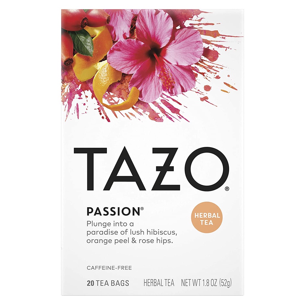 

Tazo Herbal Tea Passion Caffeine Free 52 Gram