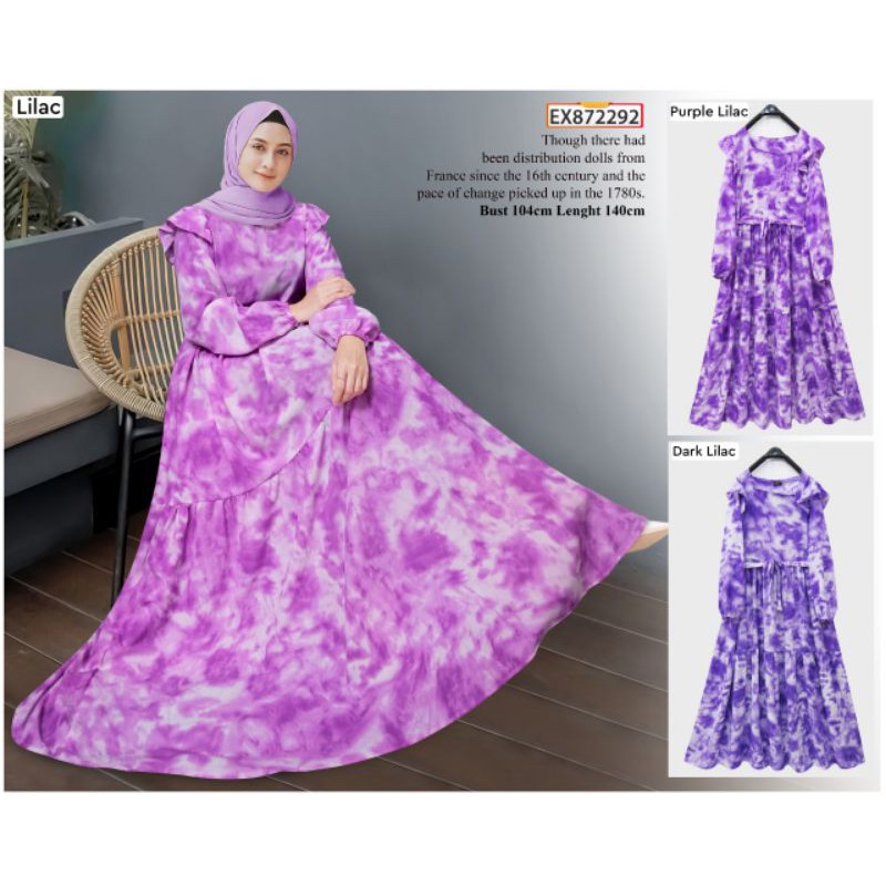 GAMIS TIE DYE / GAMIS FASHION MUSLIMAH / GAMIS EXTU