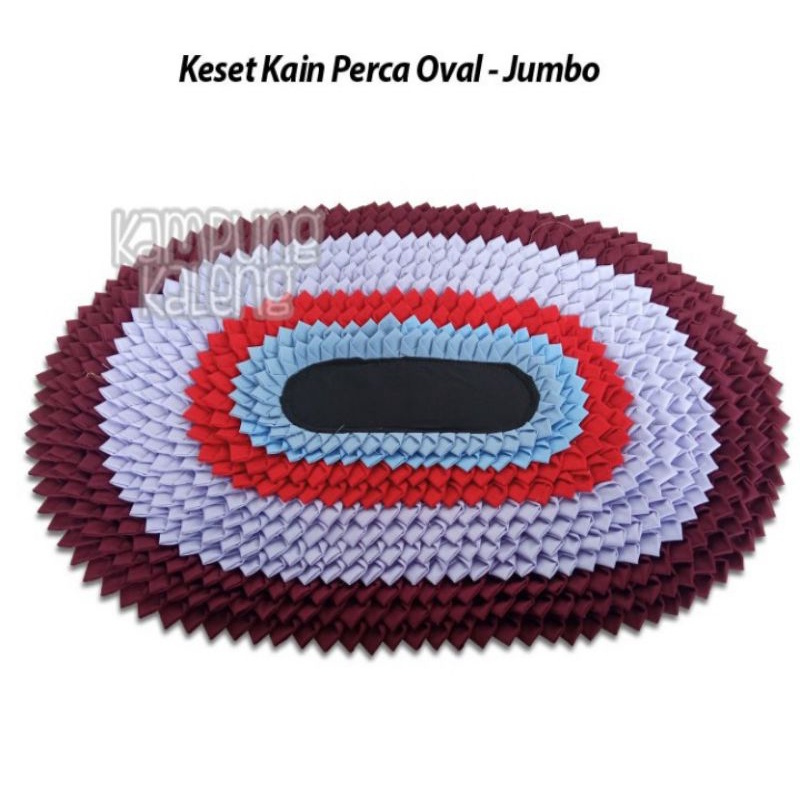 Keset Kain Perca Oval - Jumbo