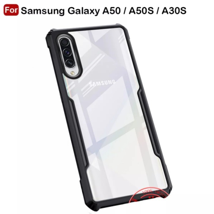 Case Samsung Galaxy A50 A50S A30S  Hardcase Shockproof Transparant Case Samsung A50 A50S A30S