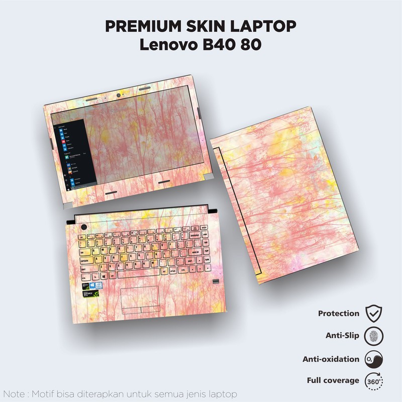 Garskin Laptop Fullbody lenovo b40 80 FOREST
