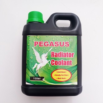 Air Radiator Air Coolant Mobil/Motor Merk Pegasus 1 Liter Original  Murah