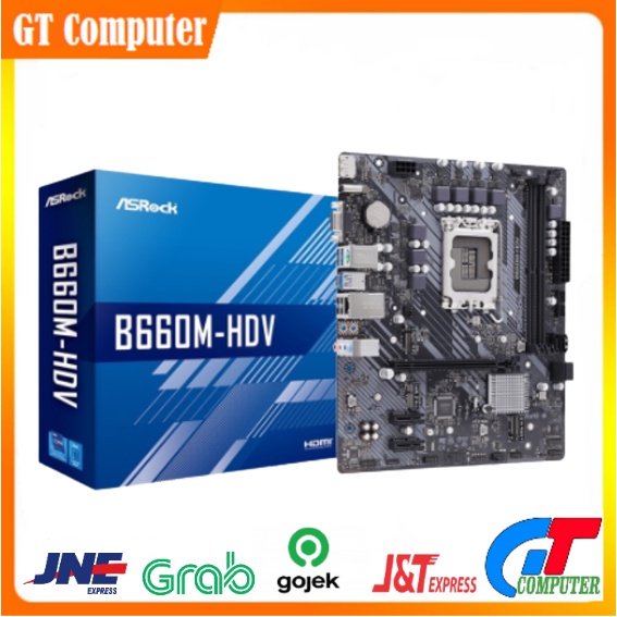 ASRock B660M-HDV DDR4 (LGA 1700, B660M, DDR4, USB3.2, SATA3)