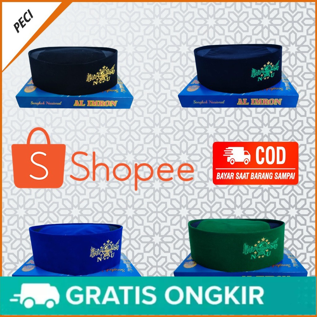 Peci NU Songkok Nasional Songkok NU Peci Nasional Bordir NU Songkok Nasional Bordir NU - AC