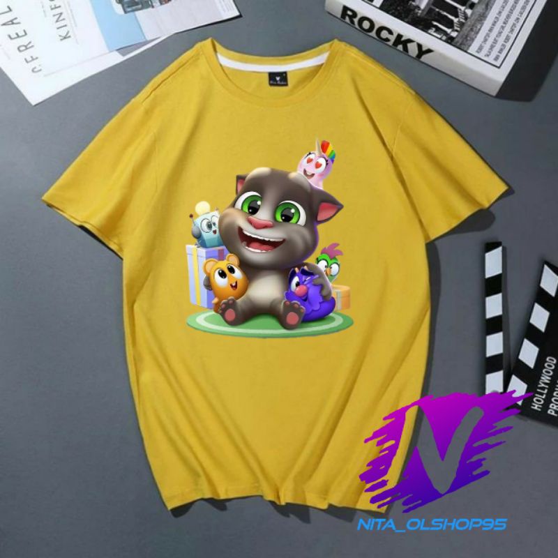 kaos my Tom baju kaos anak my talking tom