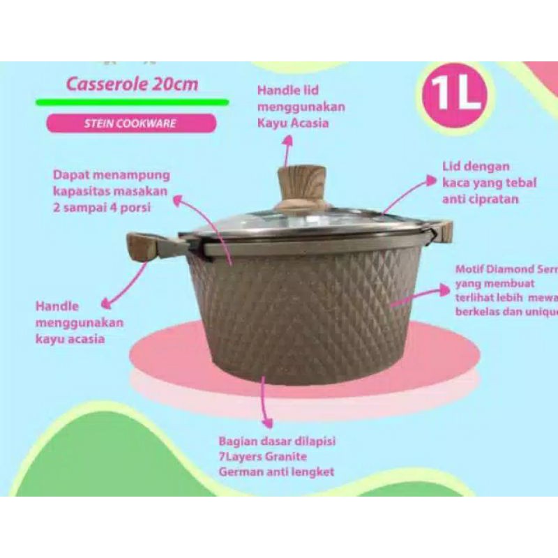 

CaserolleSteinCookware 20cm