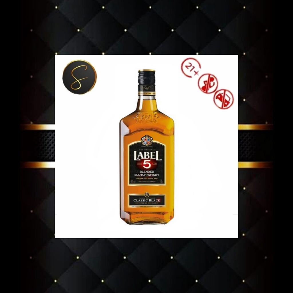 LABEL 5 WHISKY CLASSIC BLACK 700ML