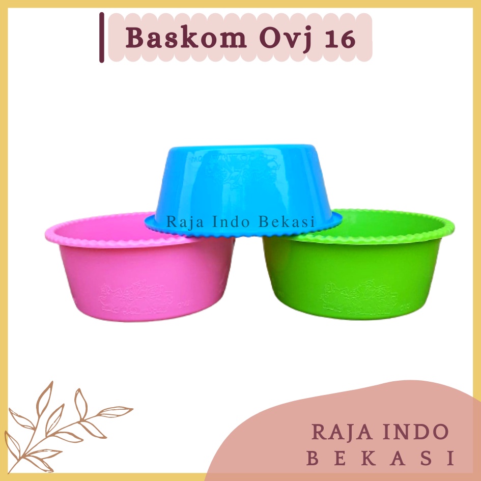 RAJAINDOBEKASI Tebal Baskom Waskom Wakul Ovj 16 Mangkok Besek /Waskom / Baskom Berkatan Wakul Nasi Hajatan Original