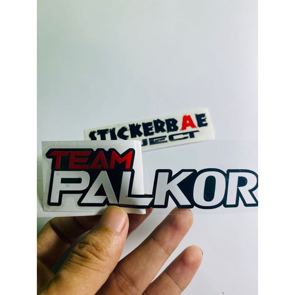 STIKER CUTING TEAM PALKOR 1PCS